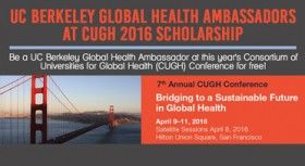 Feb 29, 2016: UC Berkeley Global Health Ambassadors at CUGH 2016 Scholarship